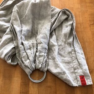 Sakura Bloom Linen Ring Sling